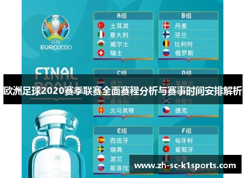欧洲足球2020赛季联赛全面赛程分析与赛事时间安排解析